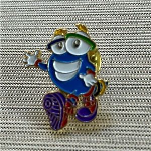 Olympic pin-mascot Izzy from the Atlanta 1996 games